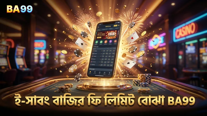 ই-সাবং বাজির ফি ও লিমিটগুলো স্পষ্টভাবে বোঝার উপদেশ