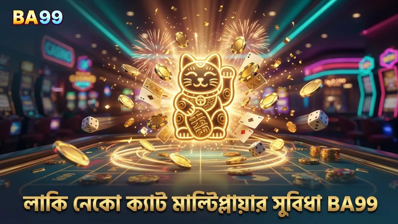 লাকি নেকো ক্যাট মাল্টিপ্লায়ার ফিচার বোঝার মাধ্যমে বাজি উন্নত হয়