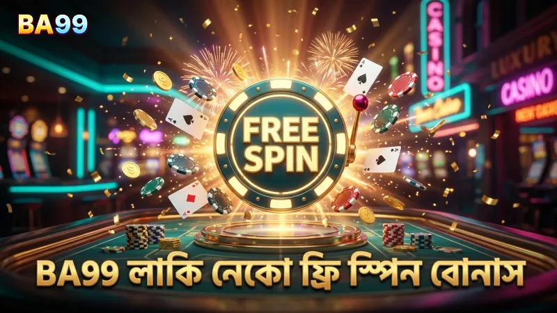 BA99 প্ল্যাটফর্মে লাকি নেকো ফ্রি স্পিন বোনাস সঠিকভাবে পাওয়া যায়