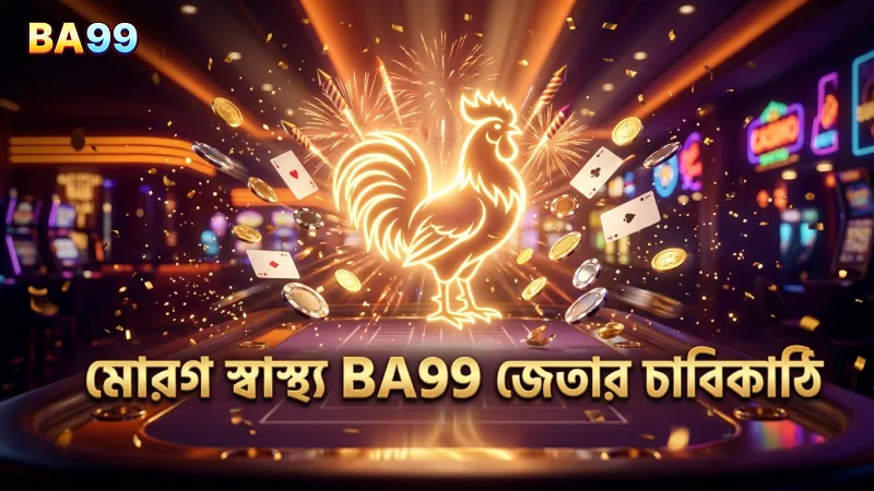 মোরগের শারীরিক সুস্থতা BA99 এ জয়ের সম্ভাবনা বাড়ায়